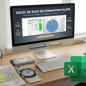 SUIVI PILOTE EXCEL + GUIDE - FINANCER SA FORMATION DE PILOTE DE LIGNE
