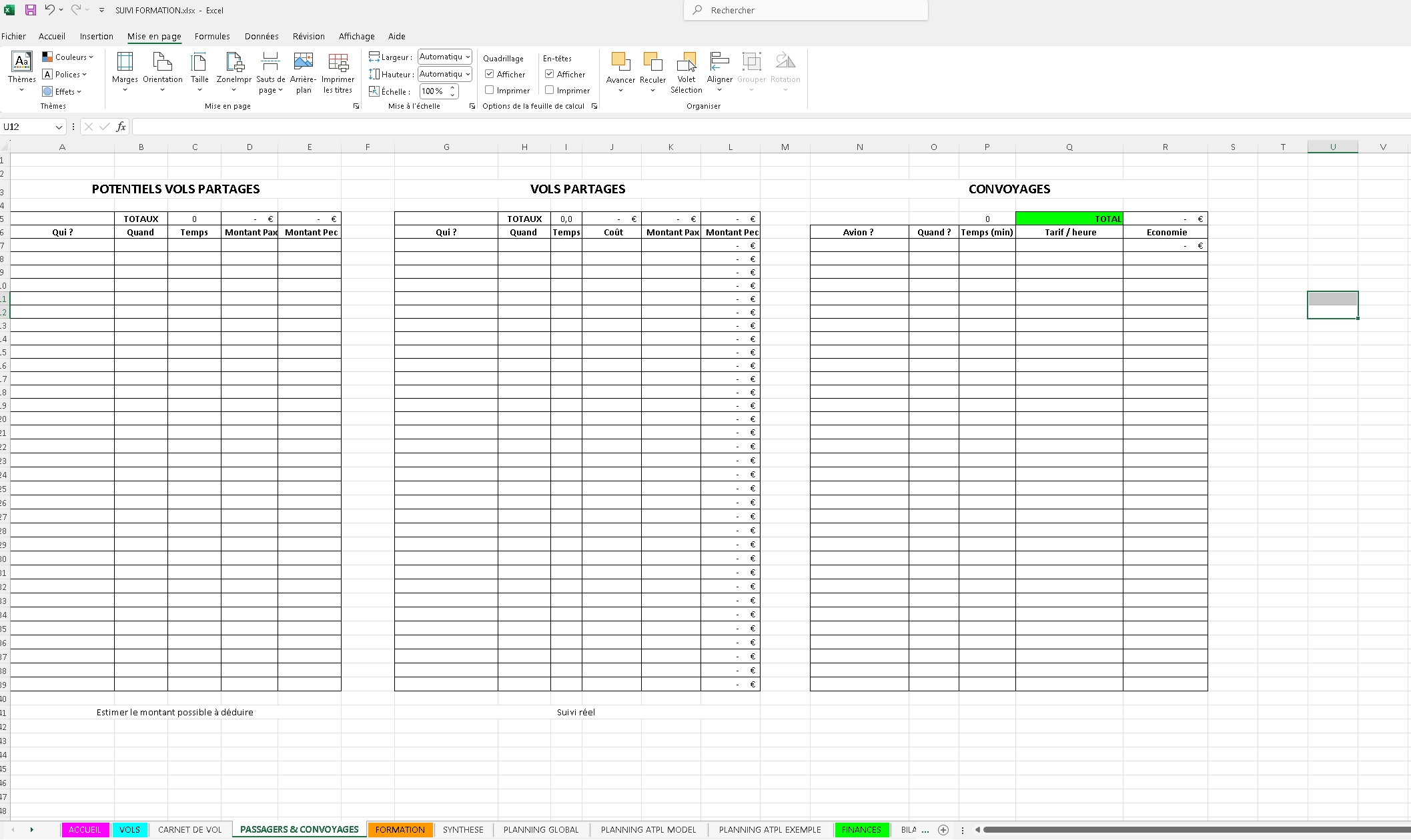 SUIVI PILOTE EXCEL + GUIDE - FINANCER SA FORMATION DE PILOTE DE LIGNE – Image 7