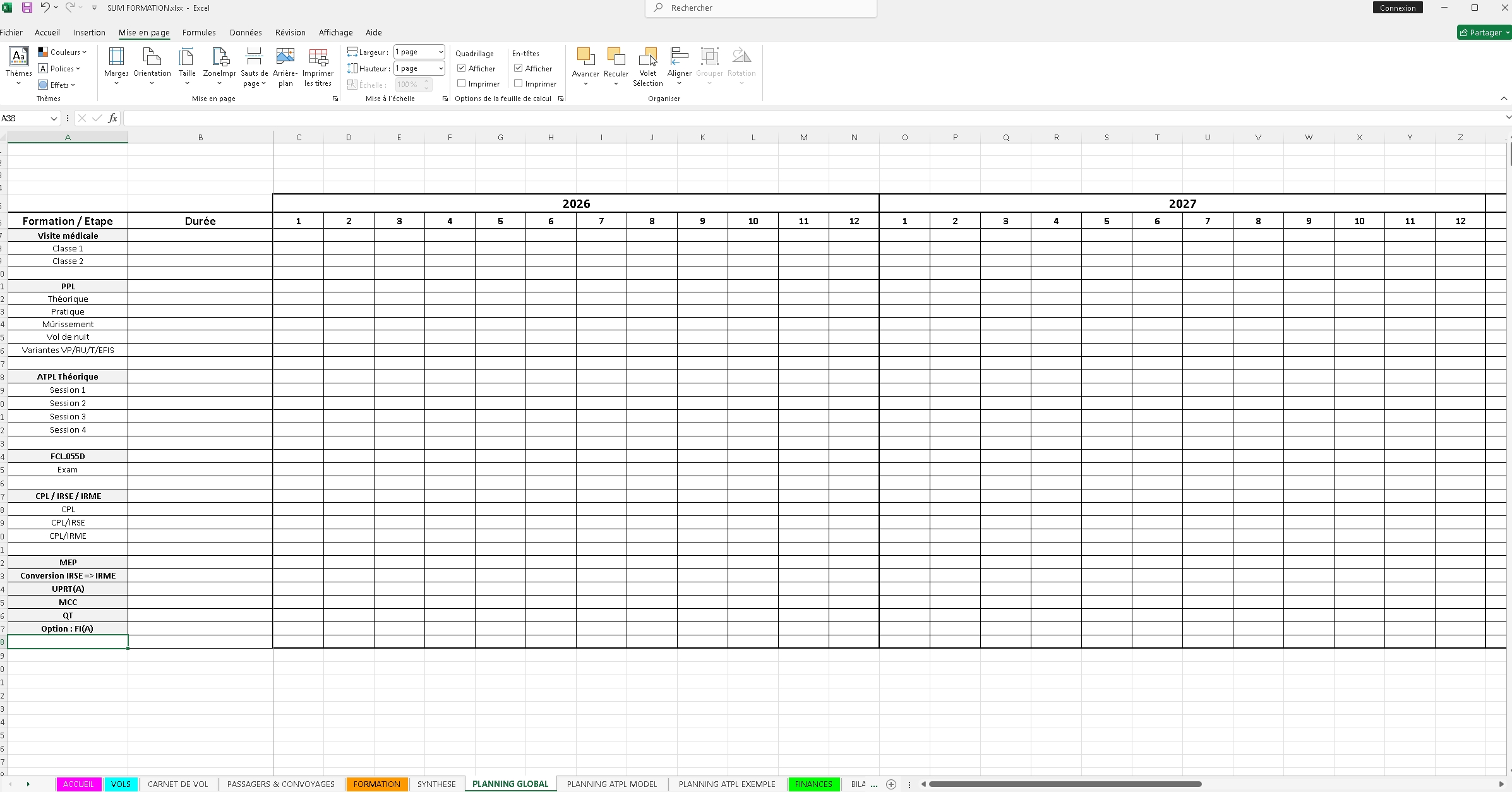 SUIVI PILOTE EXCEL + GUIDE - FINANCER SA FORMATION DE PILOTE DE LIGNE – Image 10