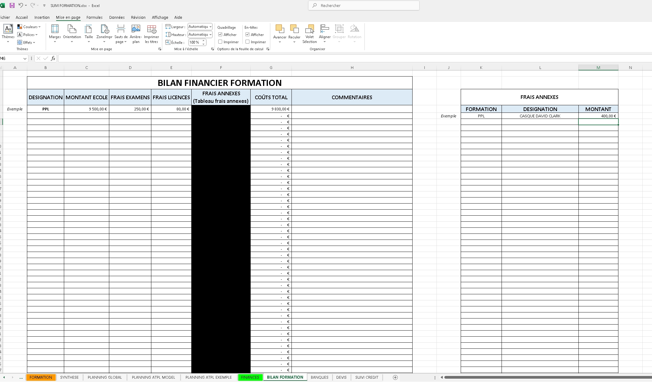 SUIVI PILOTE EXCEL + GUIDE - FINANCER SA FORMATION DE PILOTE DE LIGNE – Image 8