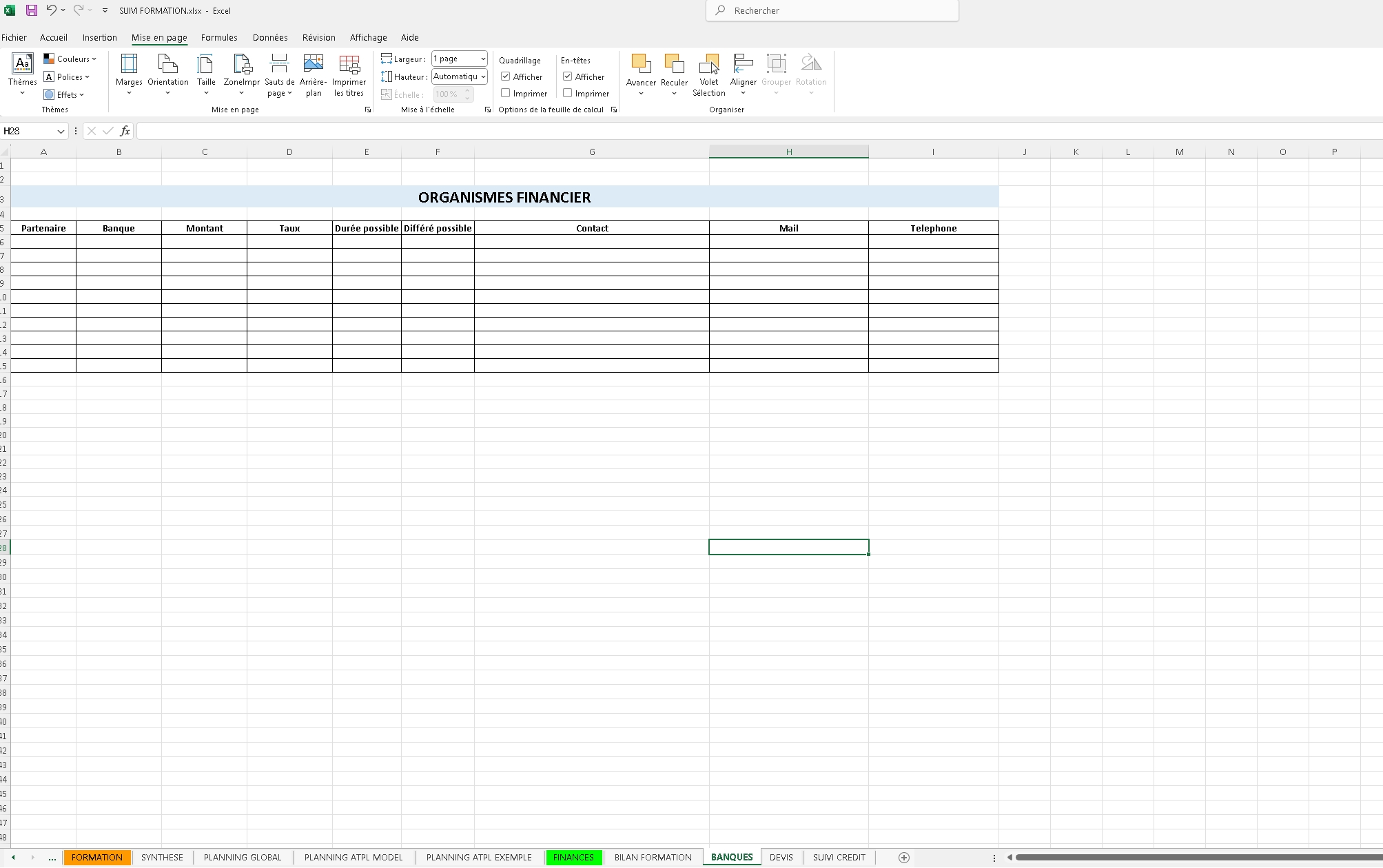SUIVI PILOTE EXCEL + GUIDE - FINANCER SA FORMATION DE PILOTE DE LIGNE – Image 4